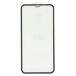 Защитное стекло для iPhone 11/Xr полный клей Черное