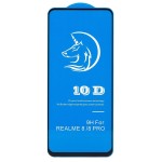 Защитное стекло для Realme 8 4G Activ Clean Line 3D Черное