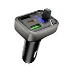FM модулятор Borofone BC38 (Type-C/PD/QC3//FM/Bluetooth) Черный