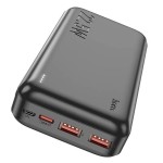 Интернет-магазин La-bora — АКБ внешняя 20000 mAh Hoco J101A Astute (2*USB/microUSB/Type-C) Черная