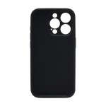 Чехол для iPhone 15 Pro SC New (без лого) силикон (18) Черный
