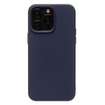 Чехол для iPhone 15 Pro Max AST Plus силикон Темно-синий