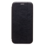 Чехол для iPhone 16 Pro BC002 боковой флип силикон/кожа Черный