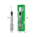 Отвертка Relife RL-724 (тонкий крестик 1.5 mm, магнитная, динамометрическая 0,5 кгс/см2)