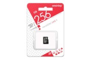 Карта памяти microSDXC 256Gb Class 10 SmartBuy UHS-1 без адаптера SD
