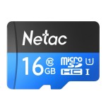 Карта памяти microSDHC 16Gb Class 10 UHS-1 90MB/s Netac P500 Standard без адаптера SD